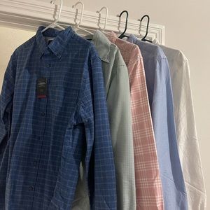 Package: 5 NEW WITH TAGS Charles Tyrwhitt dress shirts